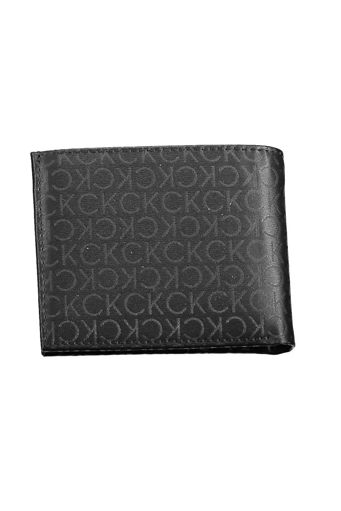 Calvin Klein Black Polyester Men Wallet