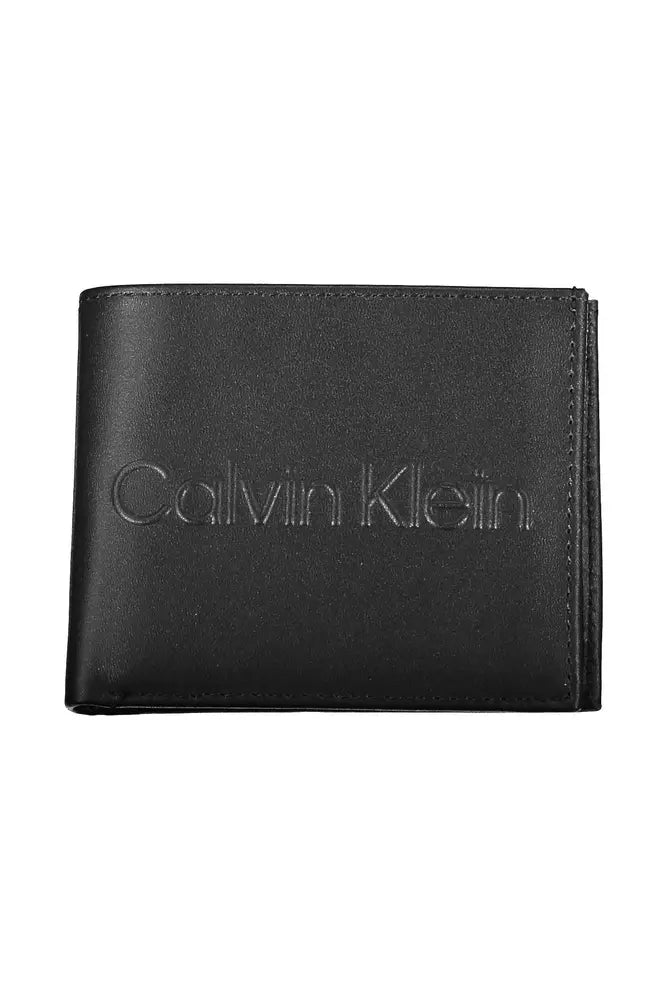 Calvin Klein Black Polyethylene Men Wallet