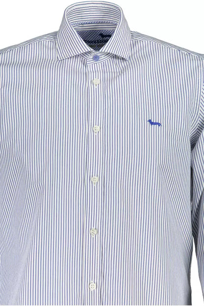 Harmont & Blaine Elegant White Organic Cotton Shirt for Men Harmont & Blaine