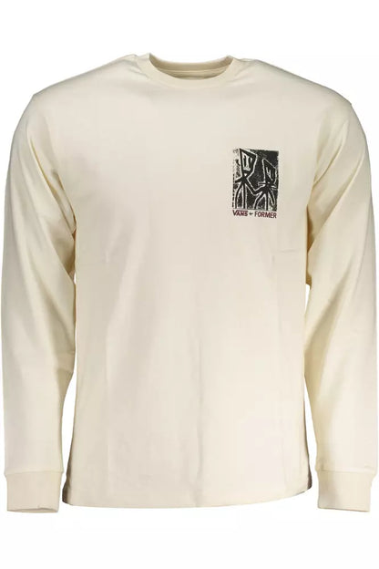 Vans Sleek Cotton Long Sleeve Round Neck Tee Vans