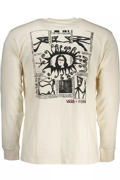 Vans Sleek Cotton Long Sleeve Round Neck Tee Vans