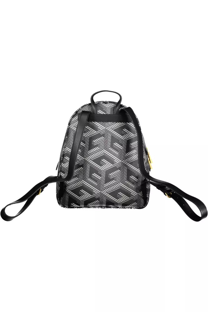 Guess Jeans Elegant Black Polyethylene Backpack Guess Jeans