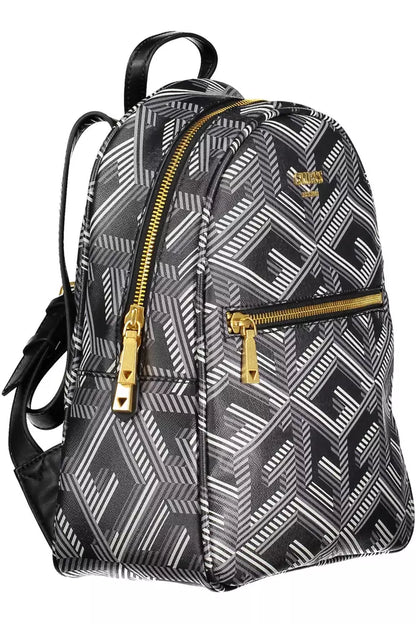 Guess Jeans Elegant Black Polyethylene Backpack Guess Jeans