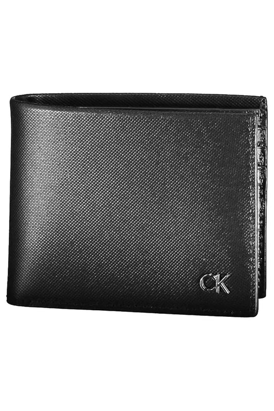 Calvin Klein Black Leather Men Wallet