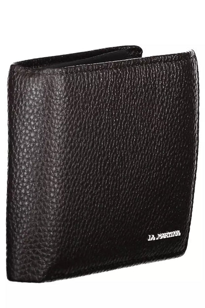 La Martina Elegant Leather Bifold Wallet with Coin Purse La Martina