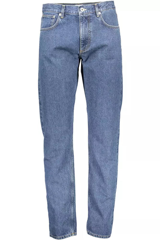 Gant Sophisticated Blue Cotton Jeans Gant