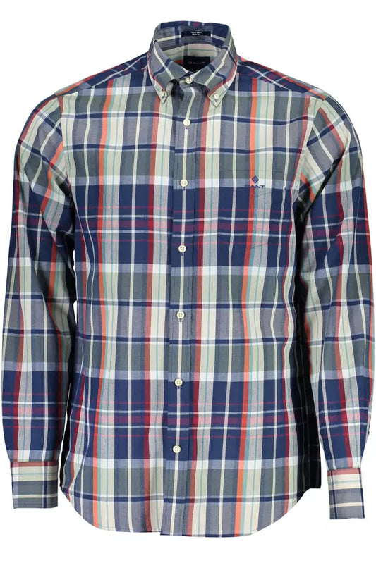 Gant Classic Green Button-Down Men's Shirt Gant