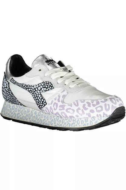 Diadora Chic White Contrast Sole Sneakers Diadora