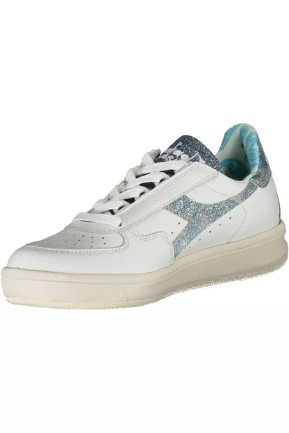 Diadora Chic Contrasting Lace-Up Sports Sneakers Diadora