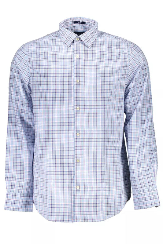 Gant Elegant Light Blue Long Sleeve Shirt Gant