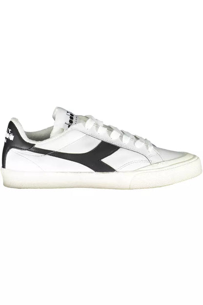 Diadora Sporty Lace-Up Sneakers with Contrast Accents Diadora