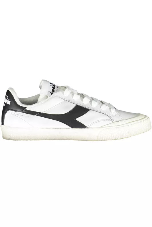 Diadora Sporty Lace-Up Sneakers with Contrast Accents Diadora