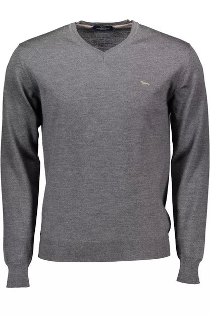 Harmont & Blaine Chic V-Neck Woolen Men's Sweater Harmont & Blaine