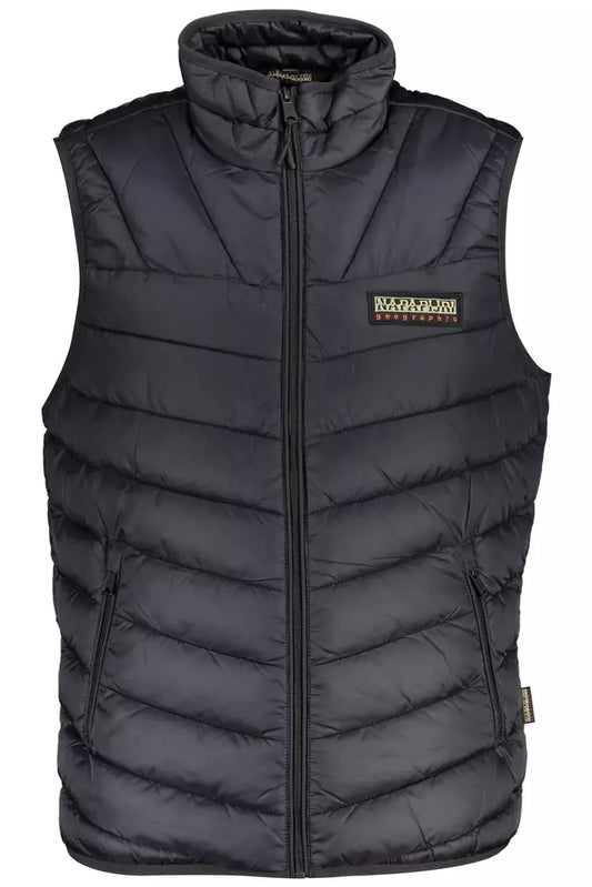 Napapijri Sleek Sleeveless Black Outdoor Vest Napapijri