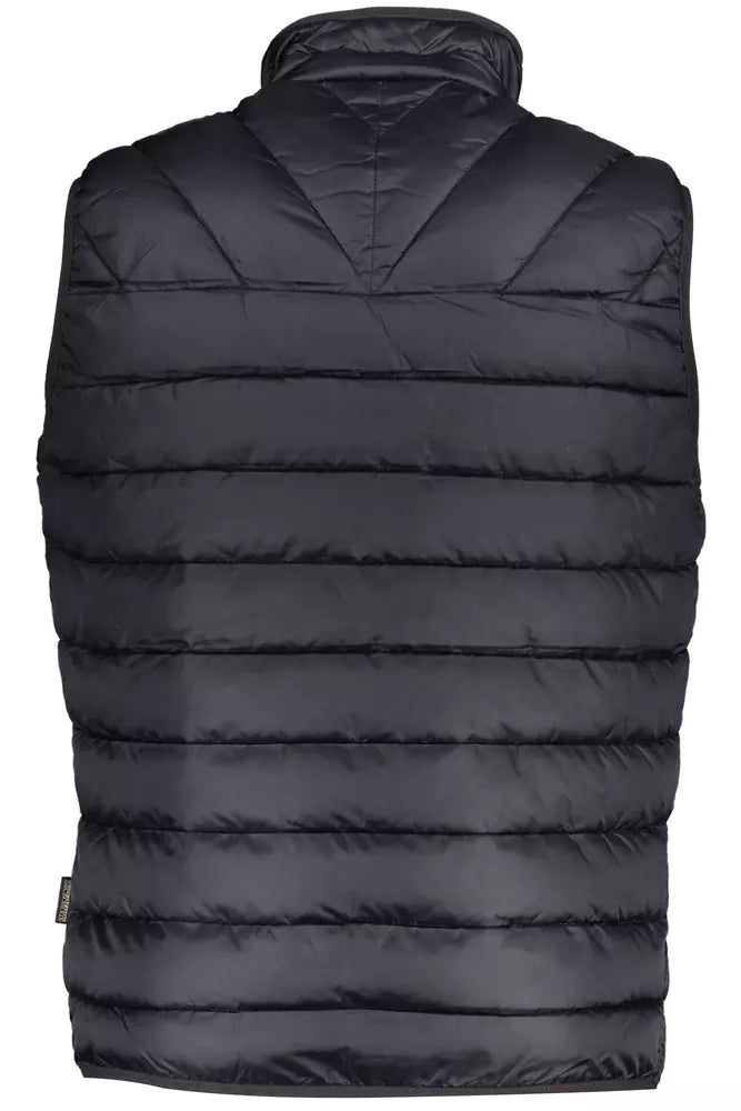 Napapijri Sleek Sleeveless Black Outdoor Vest Napapijri