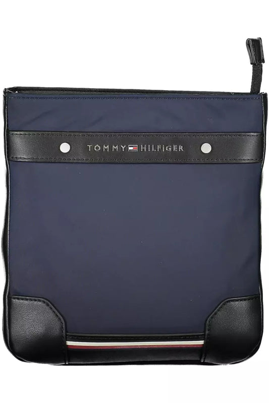 Tommy Hilfiger Blue Polyester Men Shoulder Bag