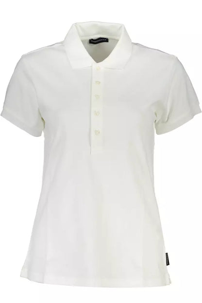 North Sails Elegant White Short-Sleeved Polo North Sails