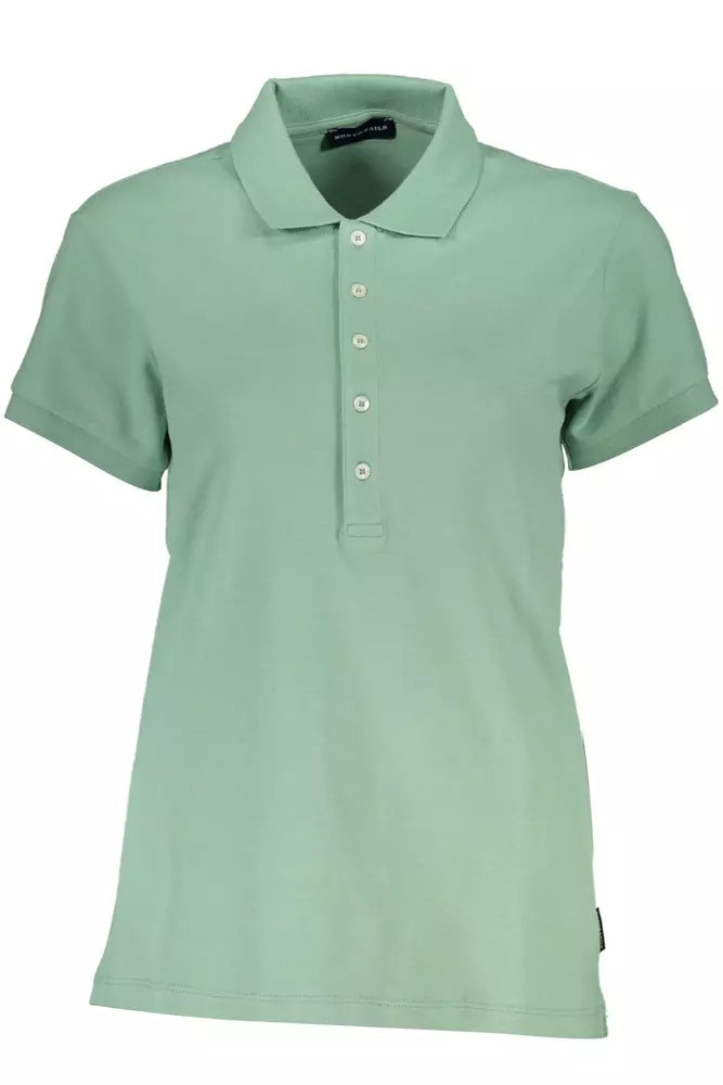 North Sails Chic Green Short-Sleeved Polo Shirt North Sails