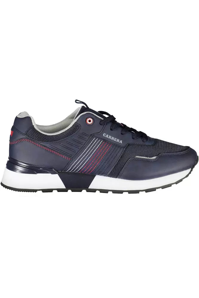 Carrera Sleek Contrasting Blue Sneakers with Logo Detail Carrera