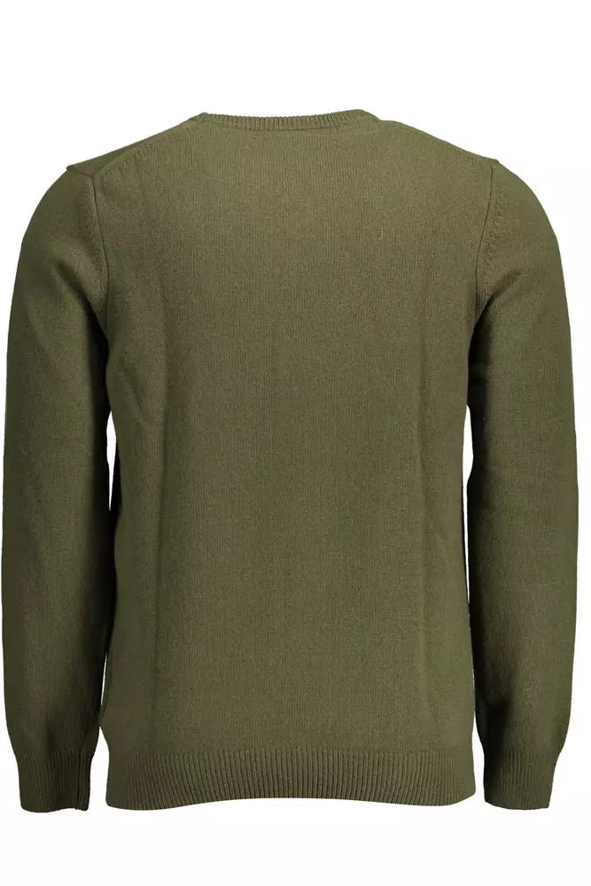 Lyle & Scott Elegant Green Wool Blend Sweater Lyle & Scott