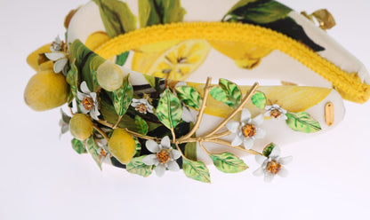 Dolce & Gabbana Sicilian Lemon Crystal Diadem Tiara Dolce & Gabbana