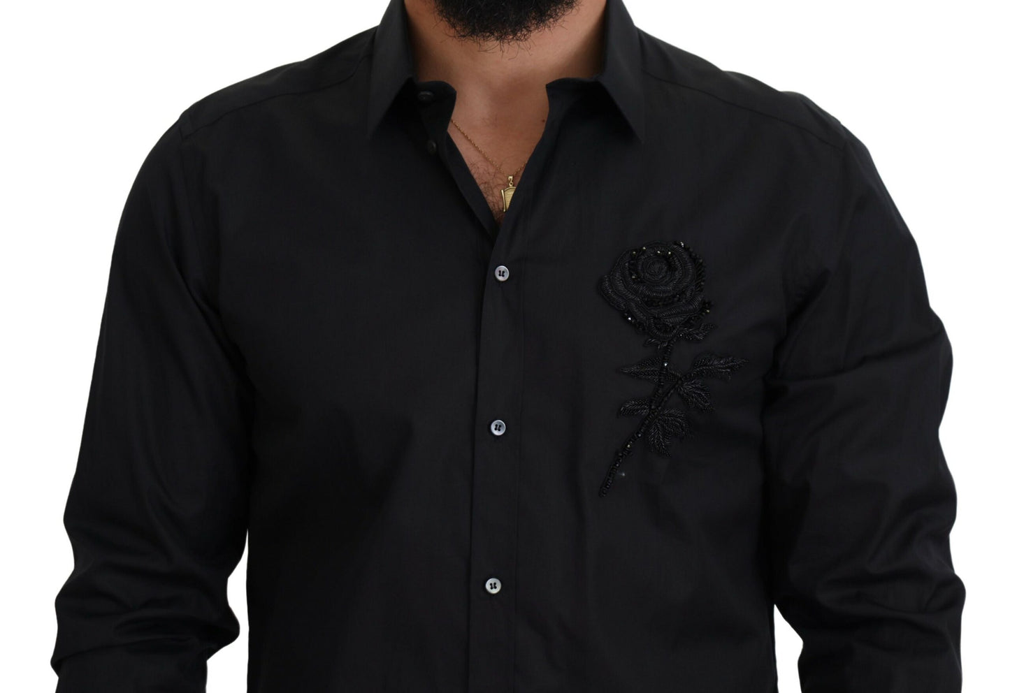 Dolce & Gabbana Elegant Slim Fit Formal Dress Shirt Dolce & Gabbana