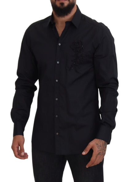 Dolce & Gabbana Elegant Slim Fit Formal Dress Shirt Dolce & Gabbana