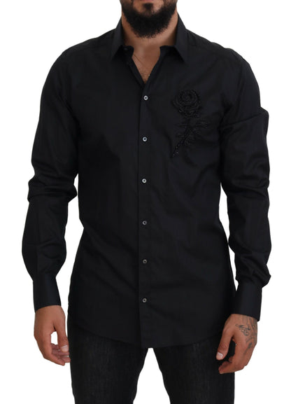 Dolce & Gabbana Elegant Slim Fit Formal Dress Shirt Dolce & Gabbana