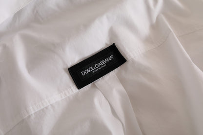 Dolce & Gabbana Elegant White Cotton Formal Shirt Dolce & Gabbana