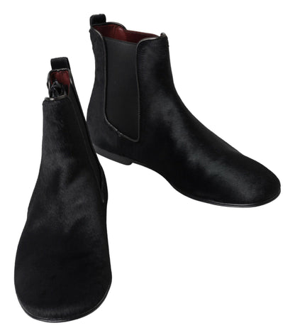 Dolce & Gabbana Elite Italian Leather Chelsea Boots Dolce & Gabbana