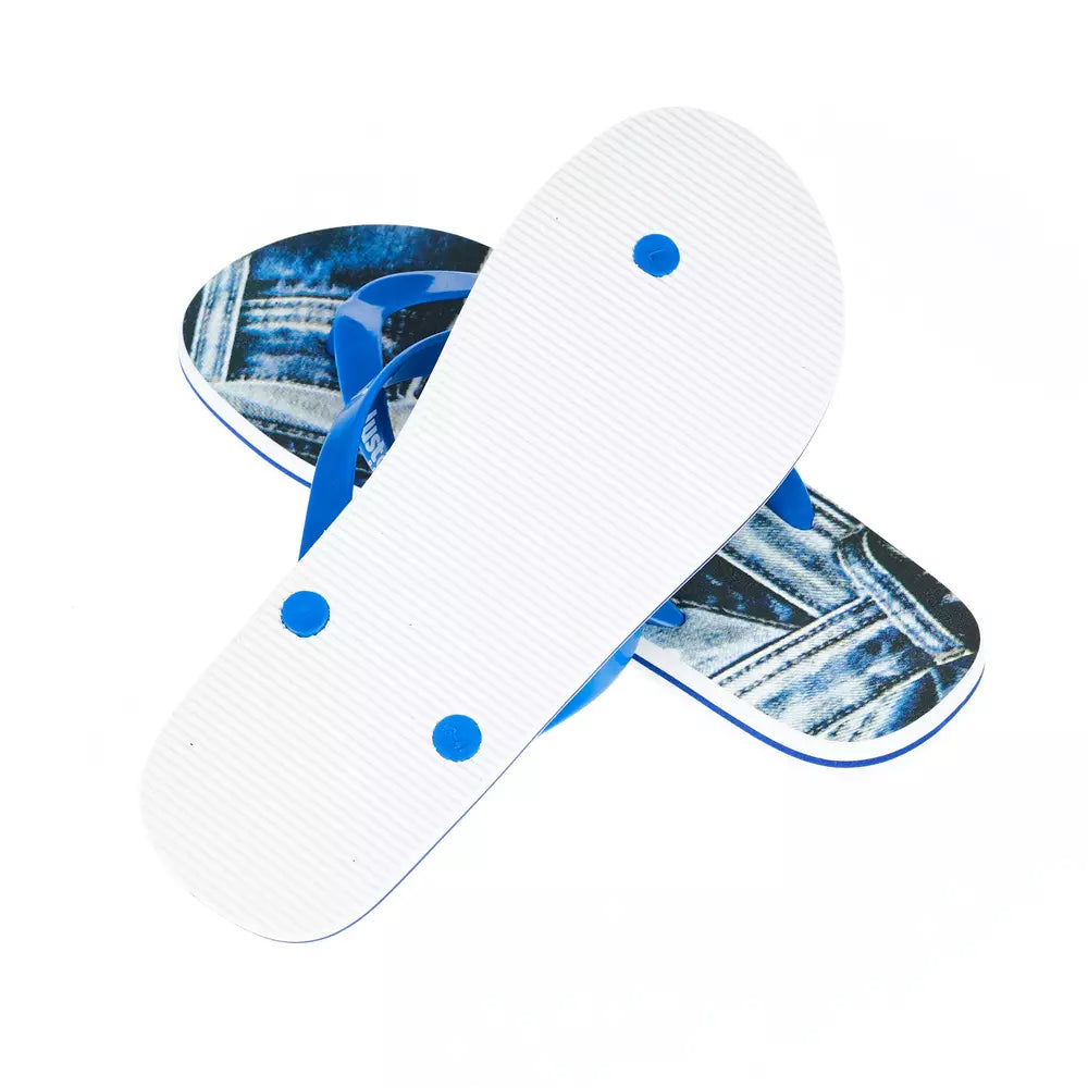 Just Cavalli Light Blue EVA Mens Sandal Just Cavalli