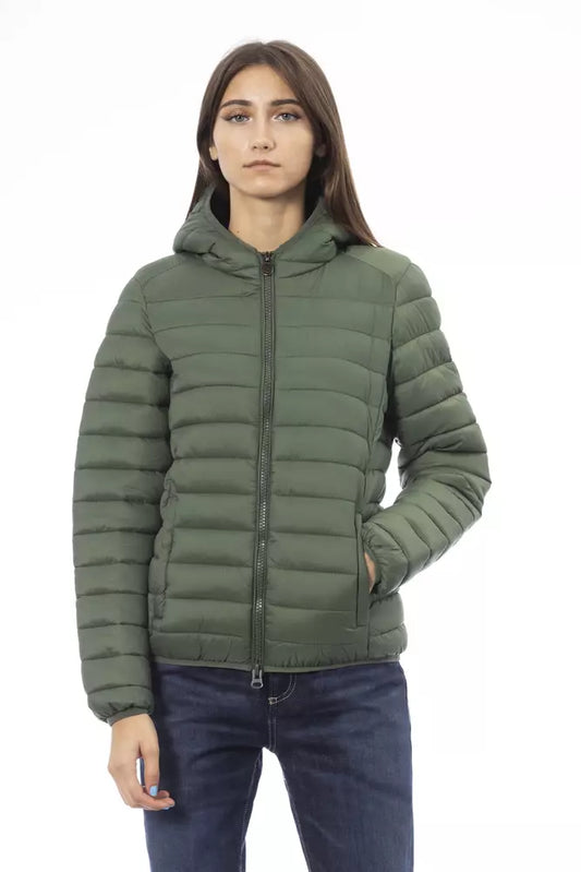 Invicta Green Nylon Women's Jacket Invicta