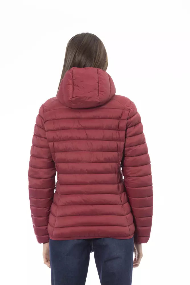 Invicta Red Nylon Women's Jacket Invicta