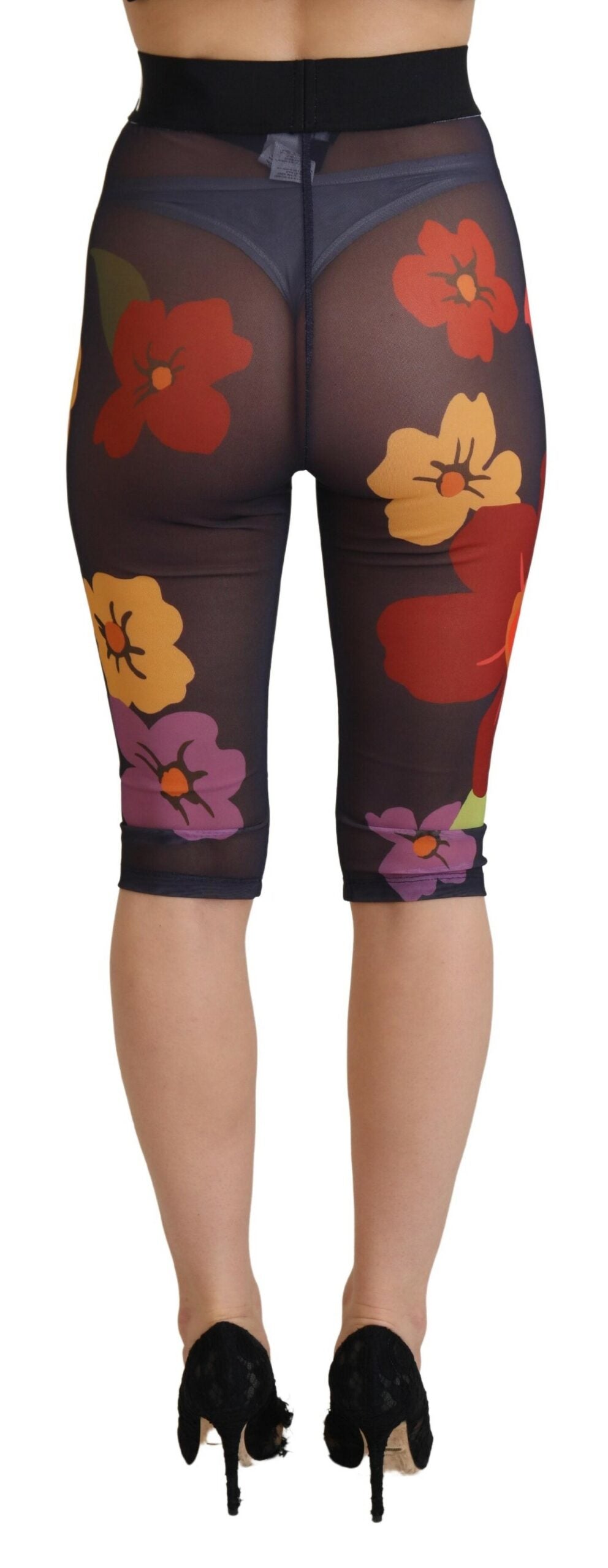 Dolce & Gabbana Elegant Floral Print High Waist Leggings Dolce & Gabbana