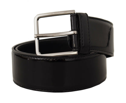 Dolce & Gabbana Elegant Black Leather Belt Dolce & Gabbana