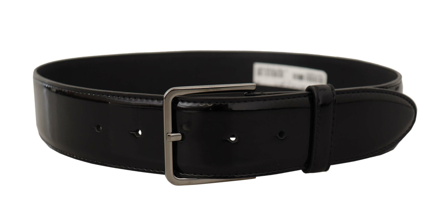 Dolce & Gabbana Elegant Black Leather Belt Dolce & Gabbana