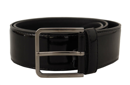 Dolce & Gabbana Elegant Black Leather Belt Dolce & Gabbana