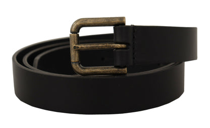 Dolce & Gabbana Elegant Italian Leather Belt Dolce & Gabbana