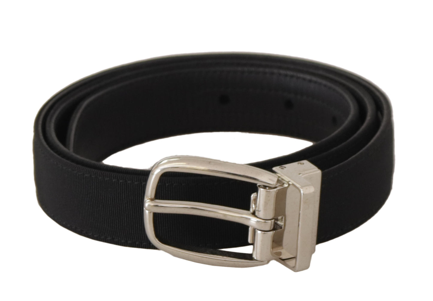 Dolce & Gabbana Elegant Engraved Buckle Leather Belt Dolce & Gabbana