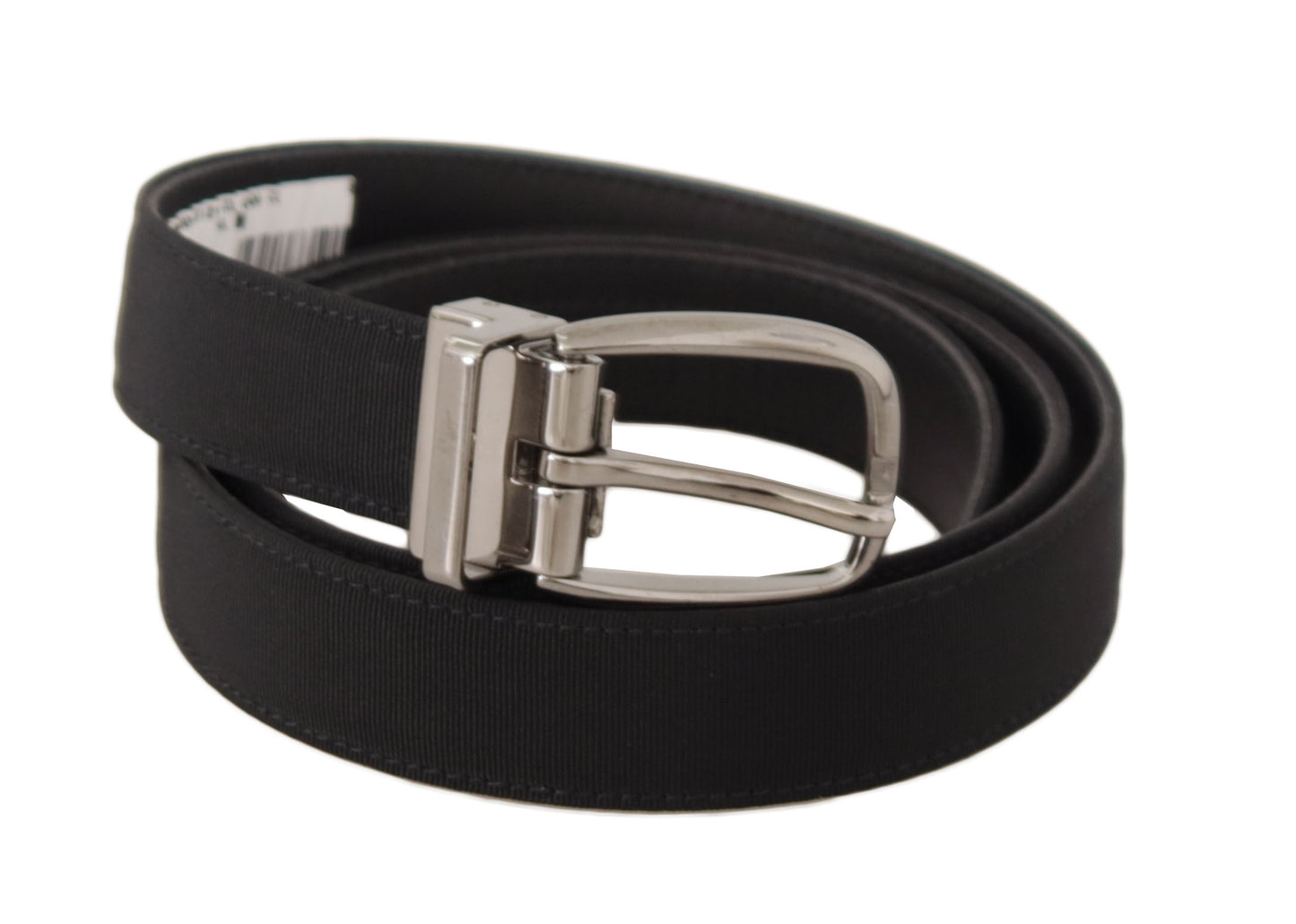 Dolce & Gabbana Elegant Black Leather Designer Belt Dolce & Gabbana