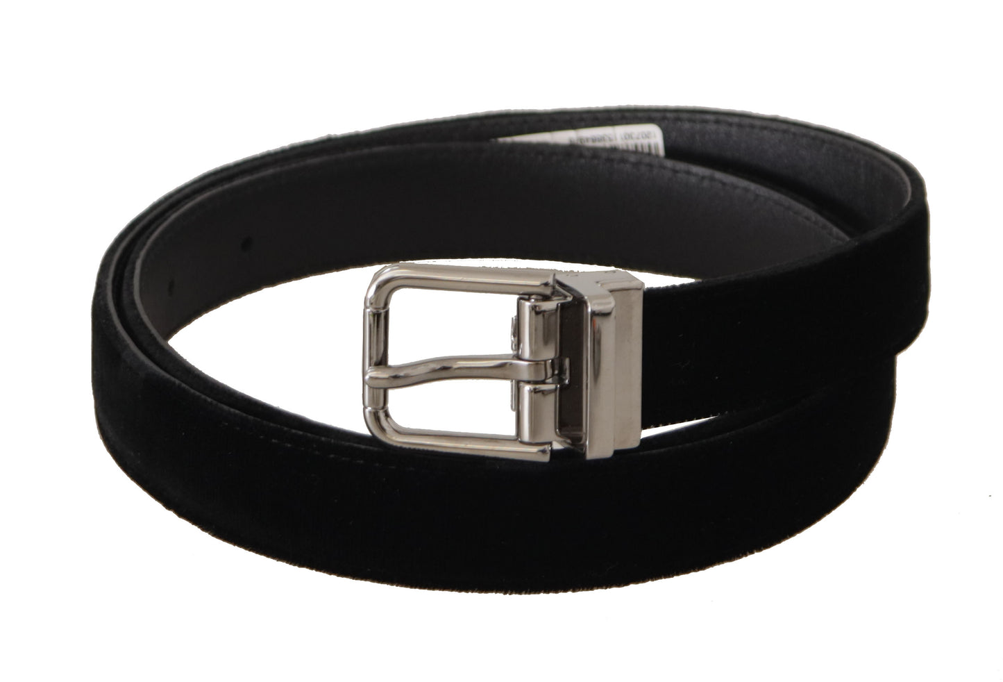 Dolce & Gabbana Elegant Velvet Designer Belt Dolce & Gabbana