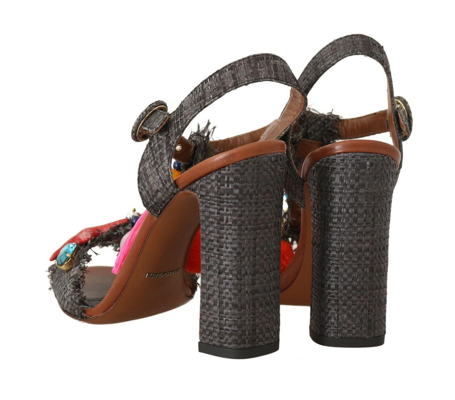 Dolce & Gabbana Elegant Marina T-Strap Heels Sandals Dolce & Gabbana