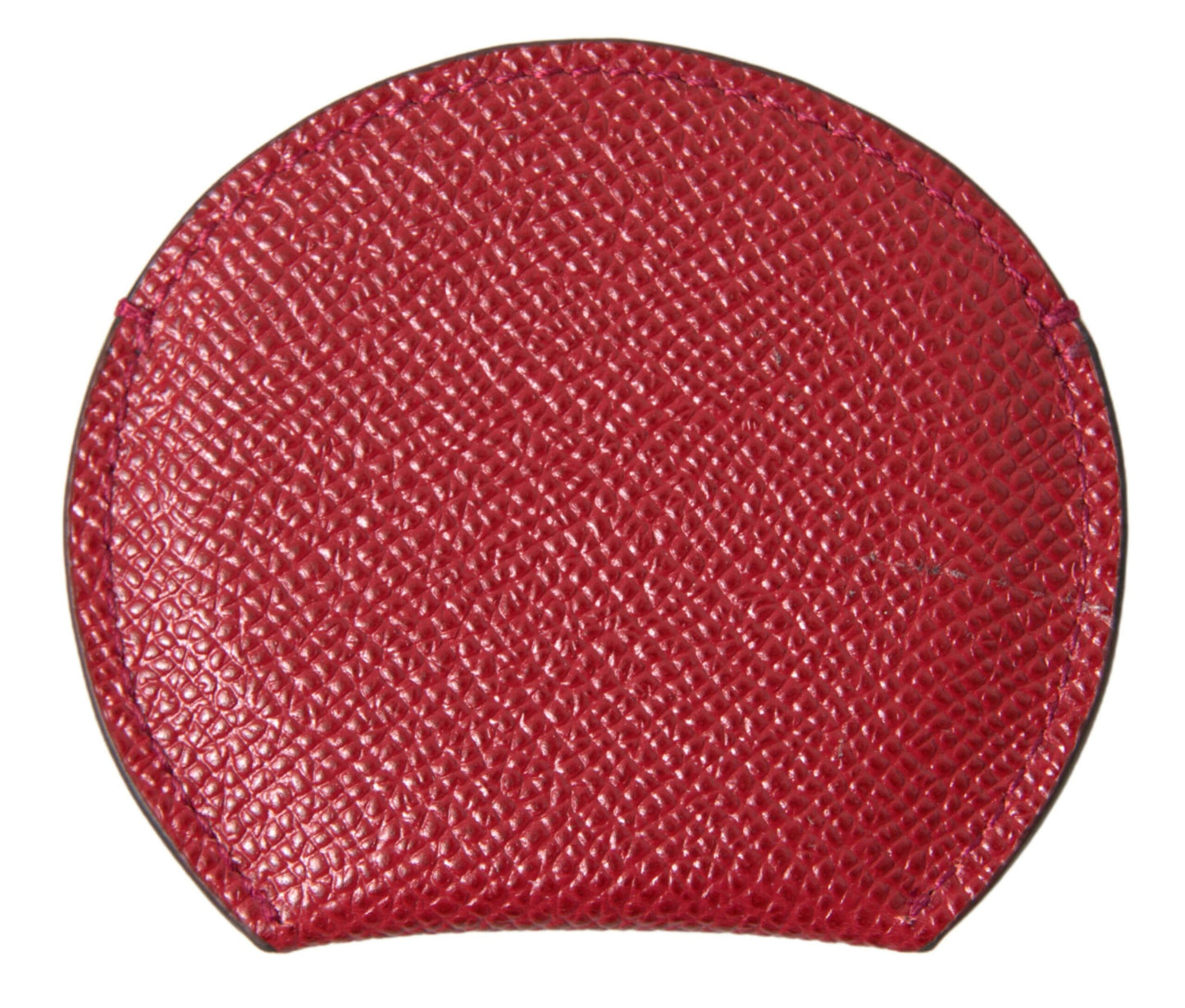 Dolce & Gabbana Chic Red Leather Hand Mirror Holder Dolce & Gabbana