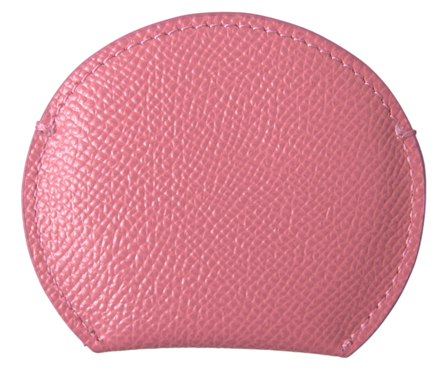 Dolce & Gabbana Elegant Pink Leather Mirror Holder Dolce & Gabbana