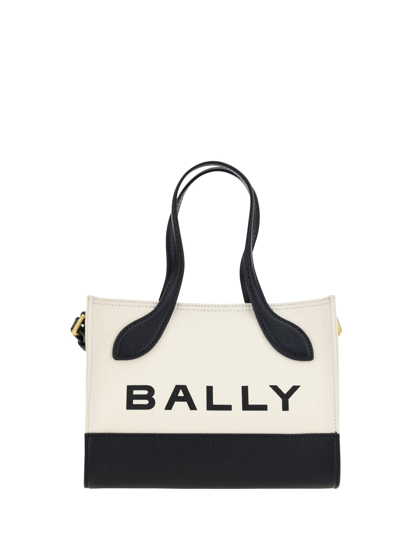 Bally Chic Contrast Mini Leather Handbag Bally