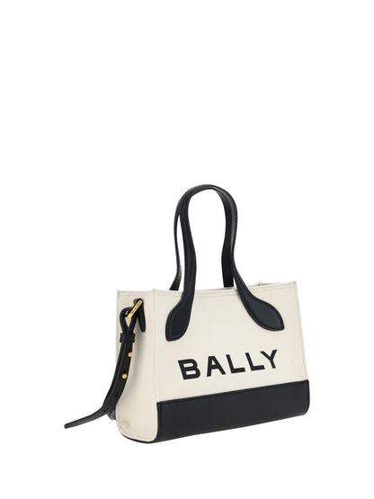 Bally Chic Contrast Mini Leather Handbag Bally