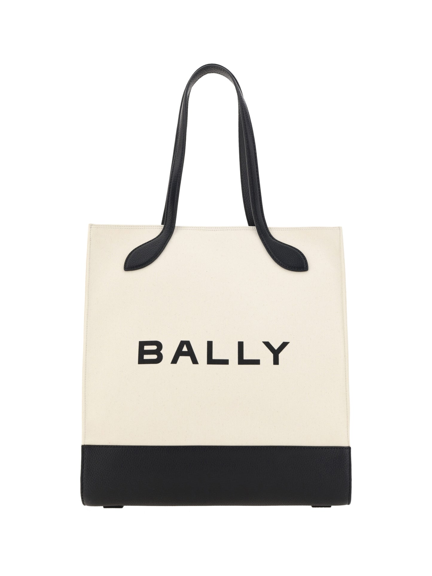 Bally Chic Monochrome Leather Tote Bag Bally