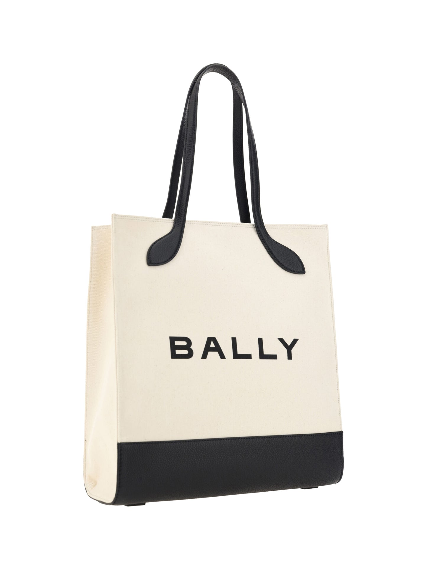 Bally Chic Monochrome Leather Tote Bag Bally