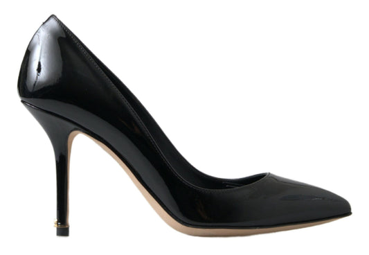 Dolce & Gabbana Elegant Patent Leather Heels Pumps Dolce & Gabbana