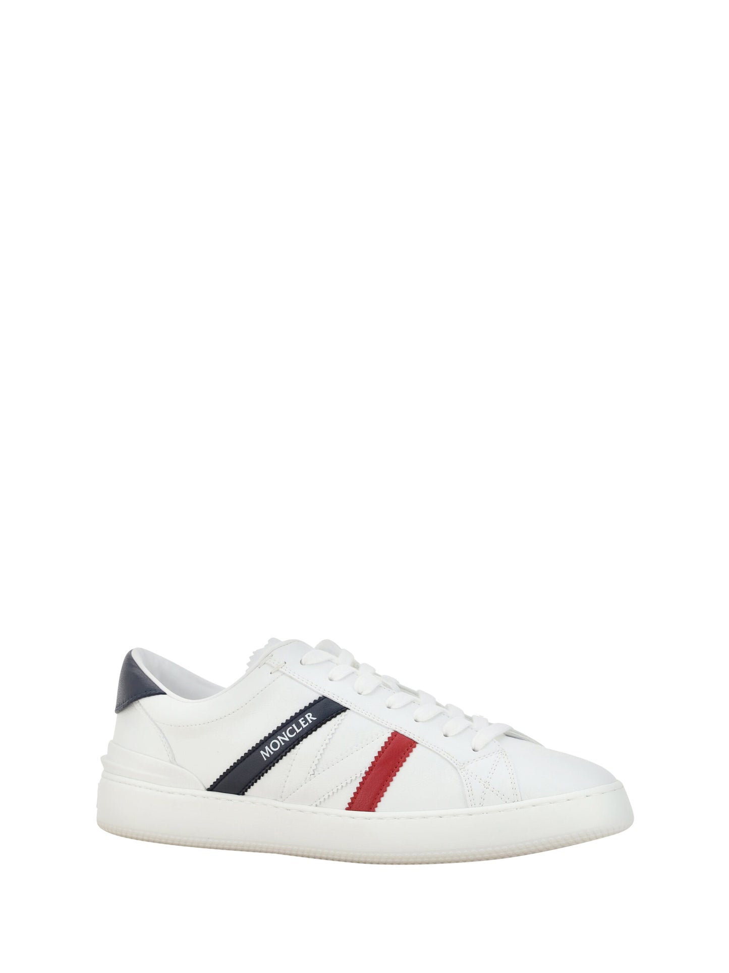 Moncler Elegant White Monaco M Men's Sneakers Moncler